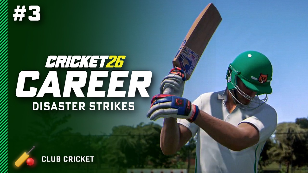 КАТАСТРОФА &mdash; режим карьеры Cricket 26 №3