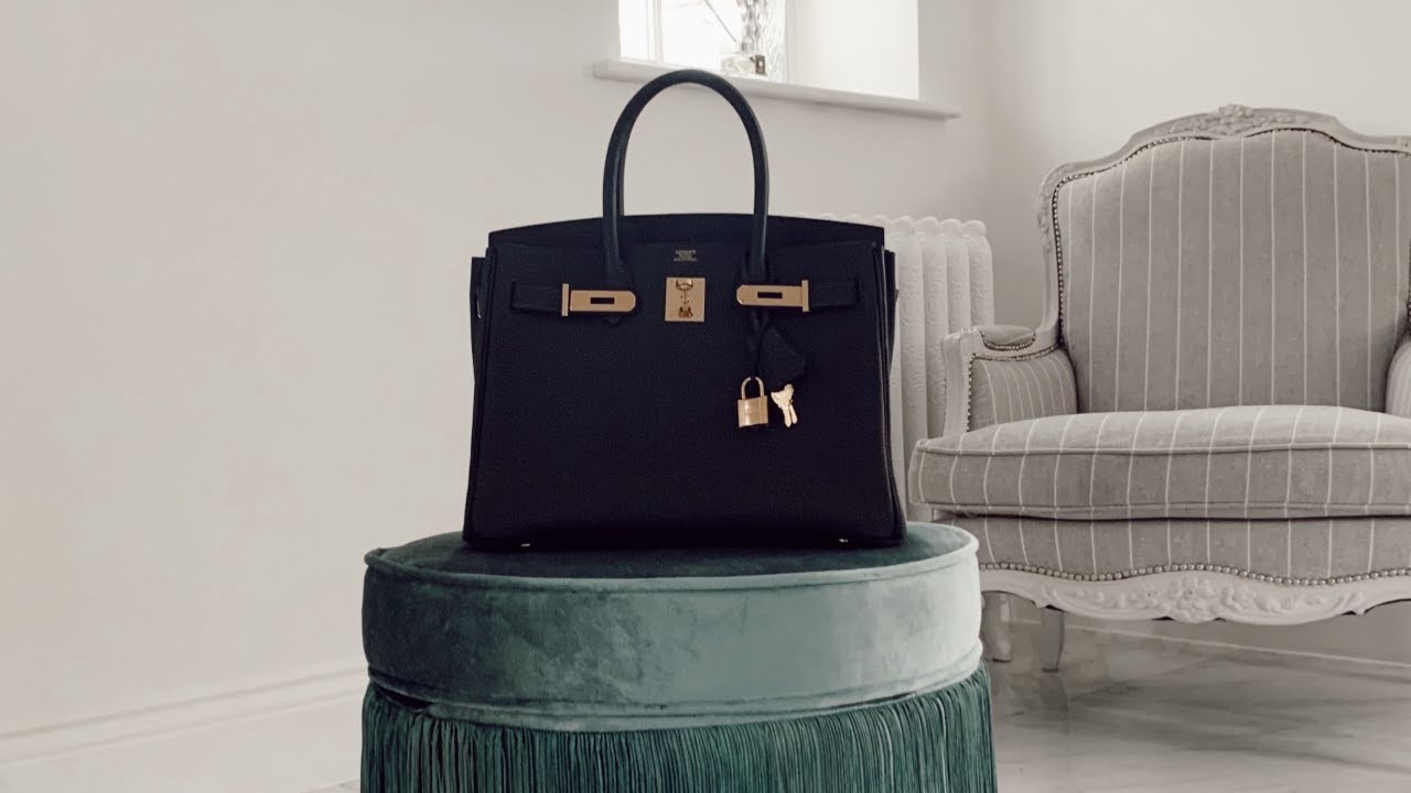 INSIDE MY BIRKIN 30, WHERE I FOUND IT & WHAT I THINK OF THE TOGO BIRKIN 30 | AD