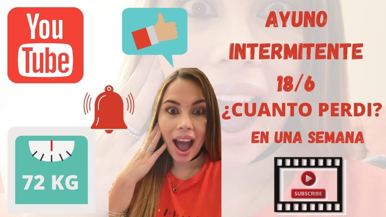 AYUNO INTERMITENTE 18/6  UNA SEMANA &iquest;QUIERES SABER CUANTO PERD&Iacute;?