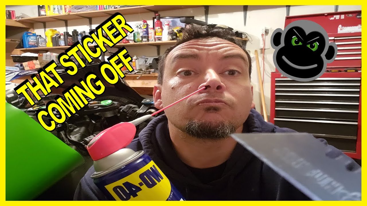 STICKERS WITH CLEAR COAT SUCK!!! - how to remove sticker with clear coat