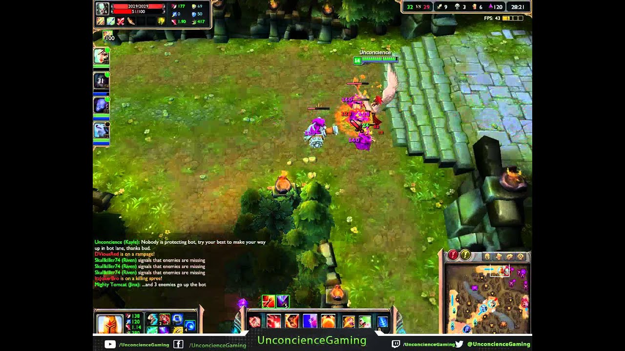 LetsPlayLeagueOfLegends! - w/Unconcience