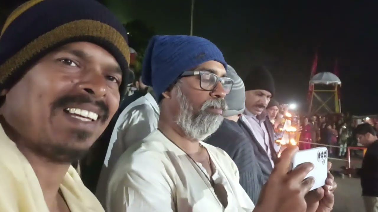जबलपूर गौरी घाट महाआरती खूप भारी आनंद 52 दिवस