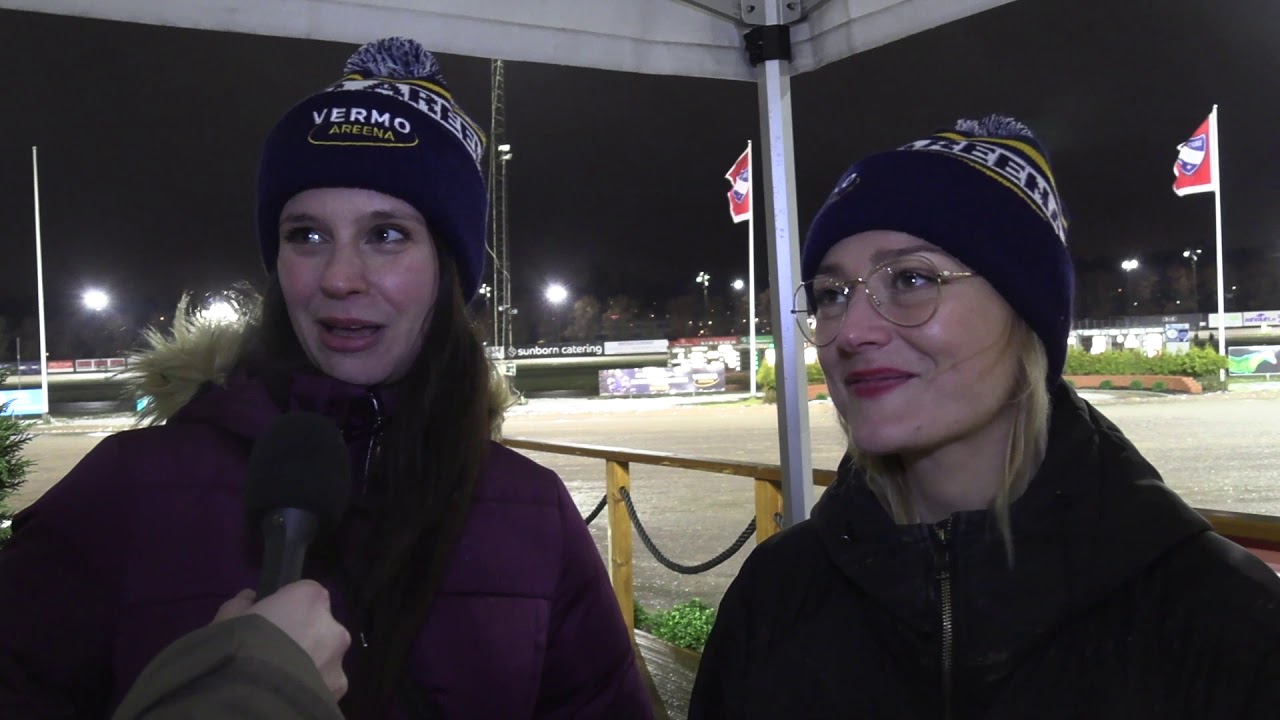 Olga Temonen ja Pilvi Hämäläinen haastattelussa