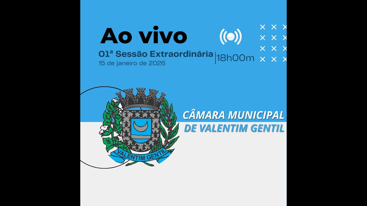 01ª Sessão Extraordinária de 2026