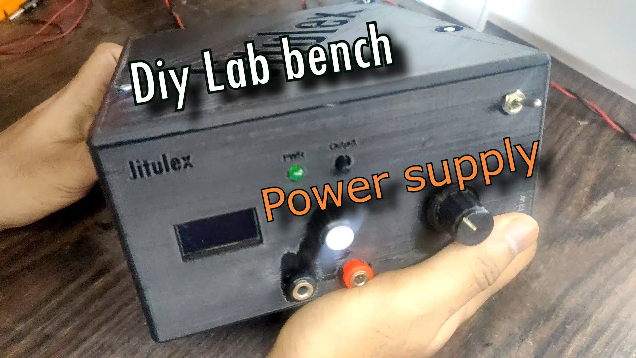 Cheap but useful Lab Bench Power supply | Make it yourself| With output voltage and current  display