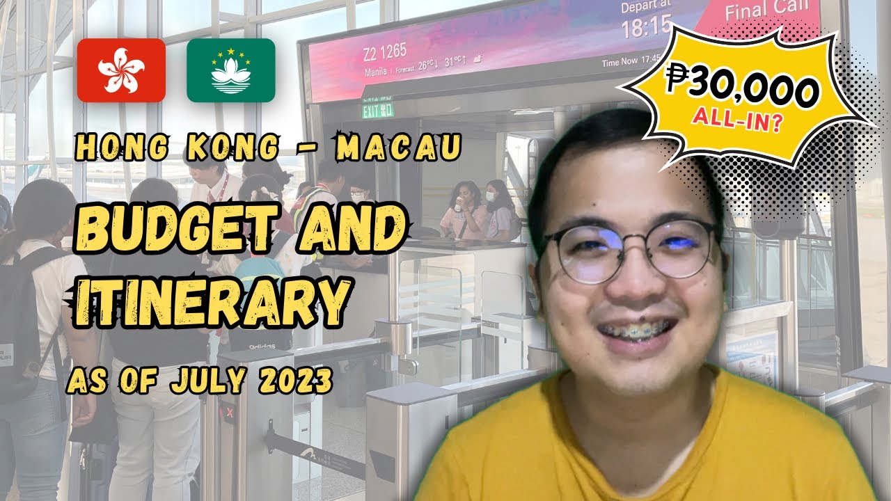 HONG KONG - MACAU: 7-DAYS Itinerary and Budget plan 2023 🇲🇴🇭🇰 | Vlog #164