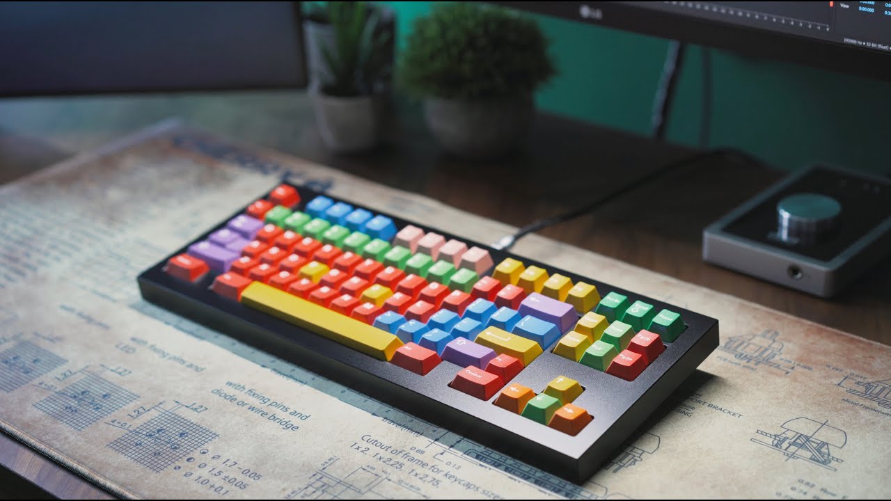 Kepler with lubed Gateron Black Inks