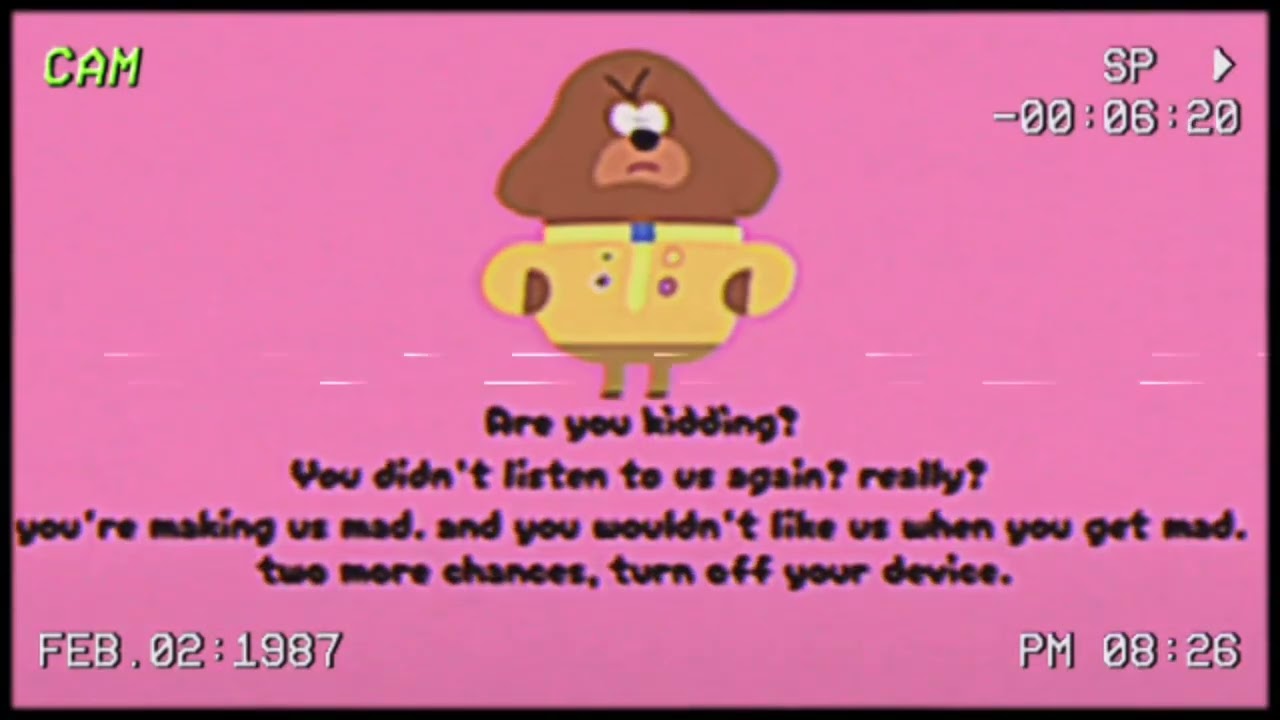 (VHS) (Reupload) Hey Duggee Anti-Piracy Screen