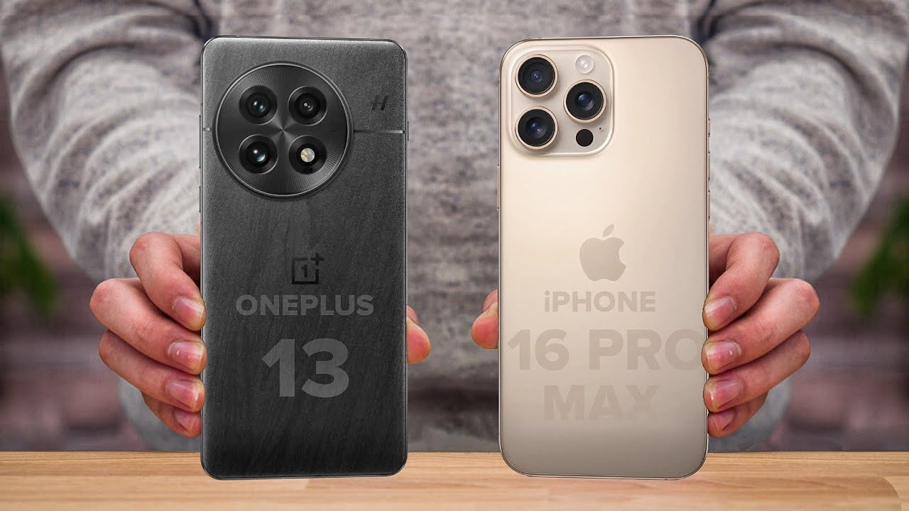 OnePlus 13 Vs iPhone 16 Pro Max || Full Comparison ⚡ Which one is Best?