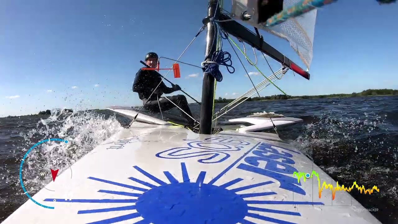 Laser EPS, just some relaxed sailing