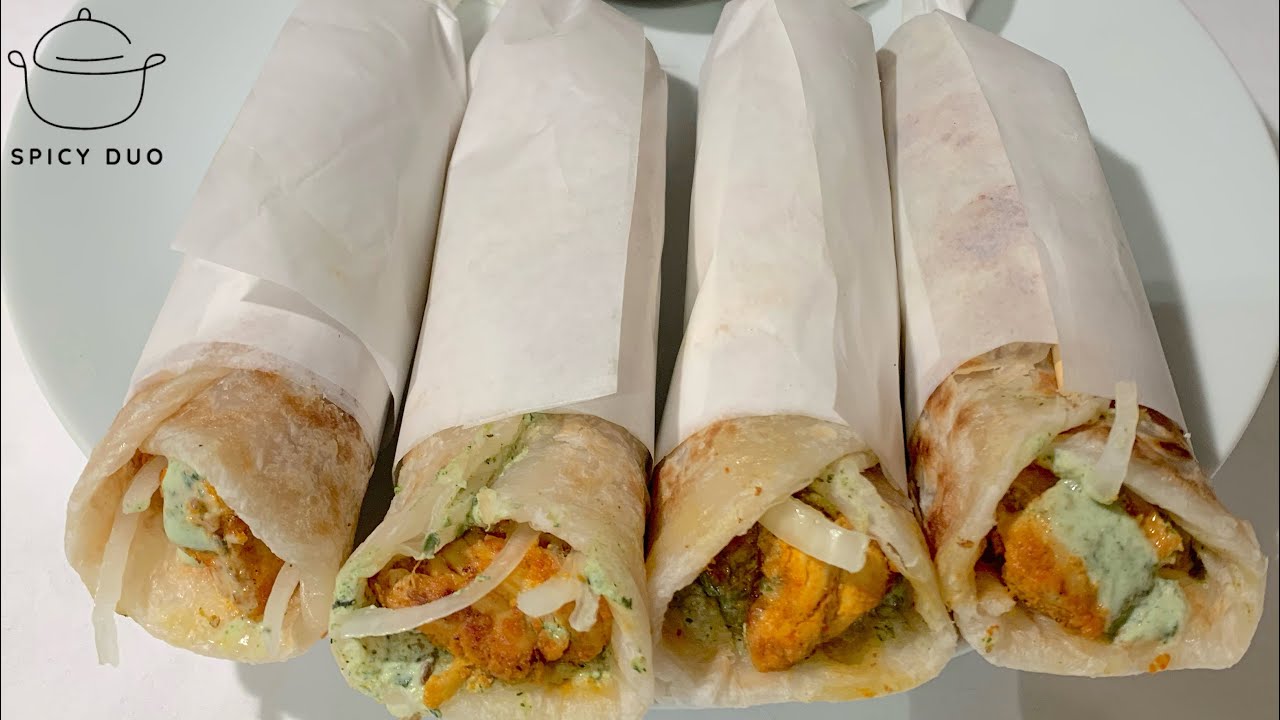 The Best Chicken Paratha Roll Recipe
