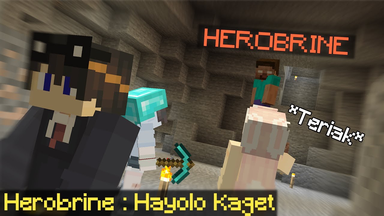 Aku Jadi Herobrine di Minecraft Buat Ngeprank Partner Ku *Sampe Dimarahin*