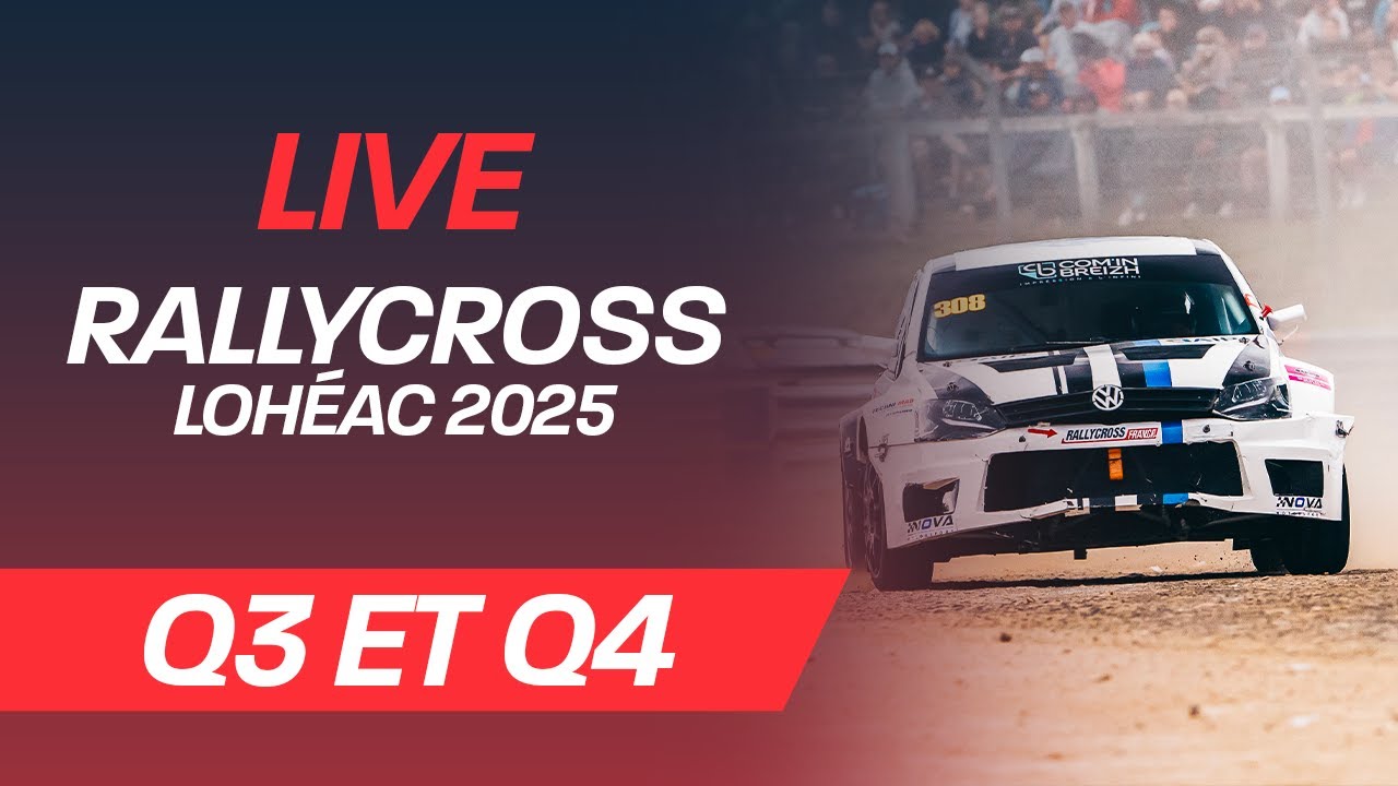 Rallycross France 2025 - #06  Lohéac -  Q3 et Q4