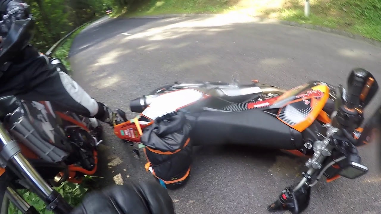 KTM SMC-R 690 Supermoto Crash | Raw + Edit