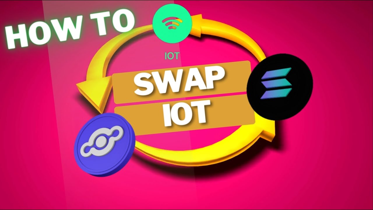 How to SWAP IOT for HNT or SOL in your Helium Wallet