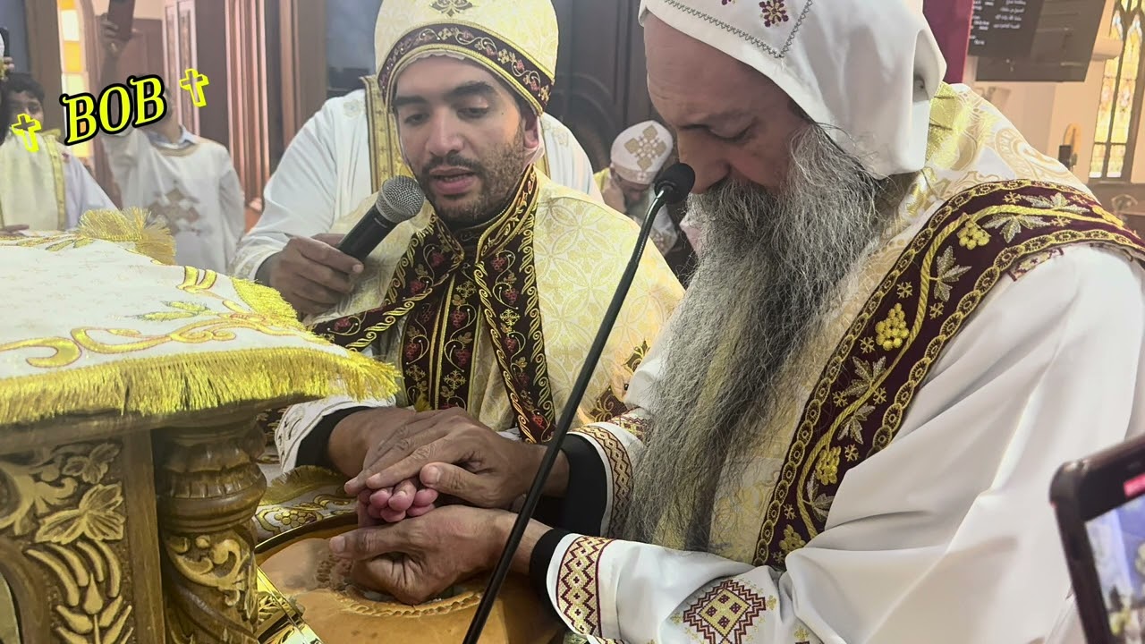 First Liturgy of ft.Peter @ st Shenouda &st. Karas after becoming a priest.
