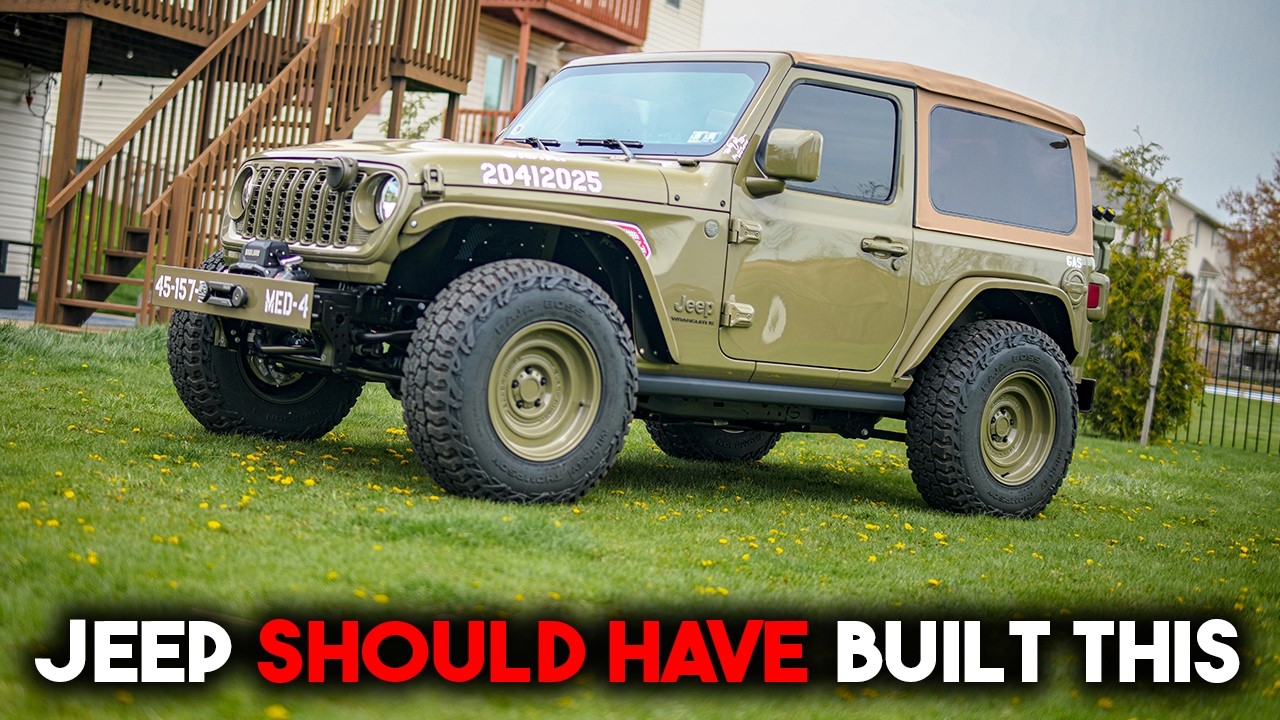 The '41 Jeep Wrangler they should have built (Full Build)