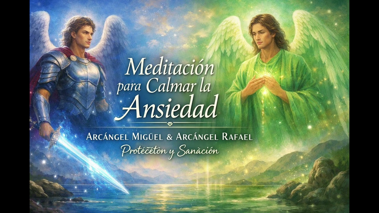 Libérate de la Ansiedad 💙 Meditación con Arcángel Miguel y Rafael @abracemosconamor4107 