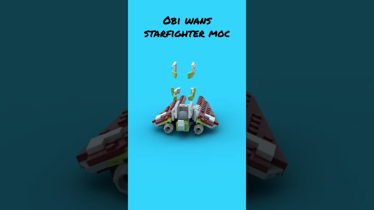 Obi-Wan's Starfighter: A LEGO Star Wars MOC Masterpiece