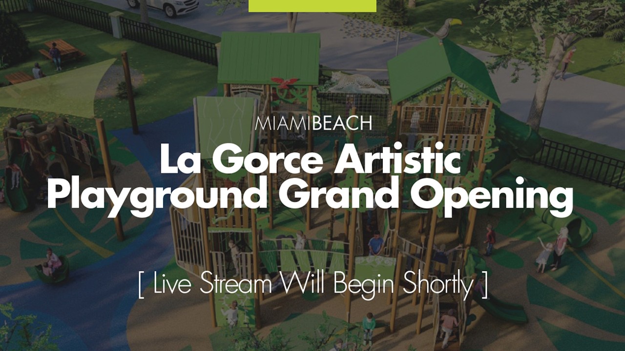 G.O. Bond La Gorce Playground Grand Opening