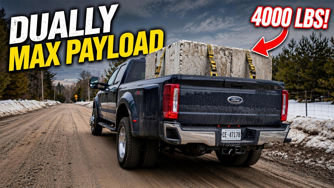 Тестирование максимальной грузоподъемности Ford F-450 2026 года &mdash; как он справляется с нагрузкой ...
