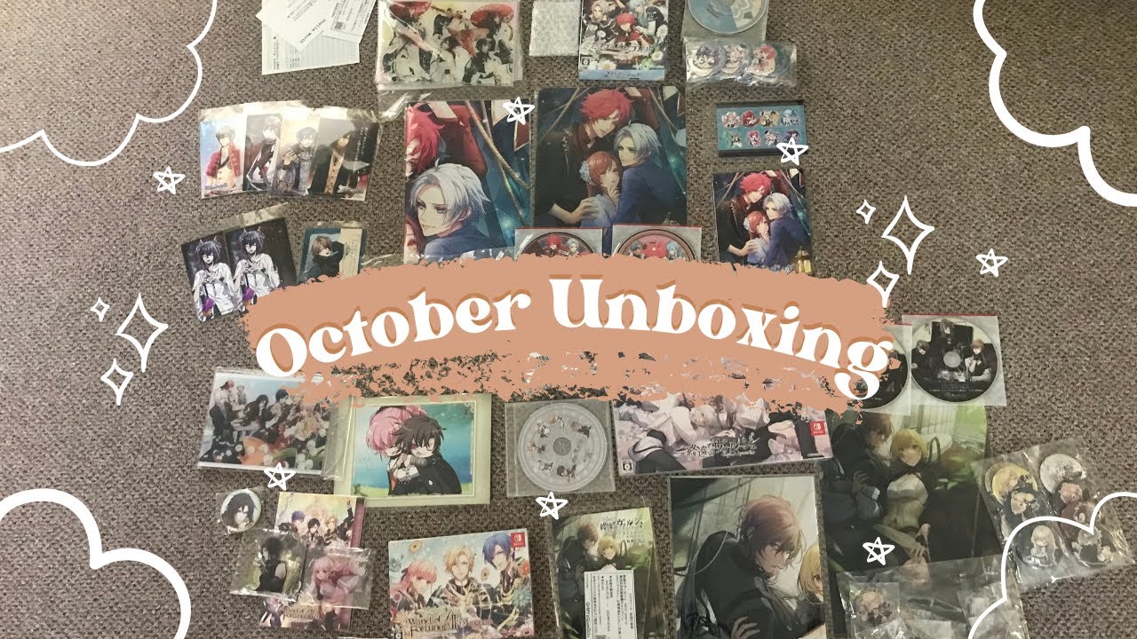 October 2023 Otome Merch Unboxing~ 💕🍂🎃