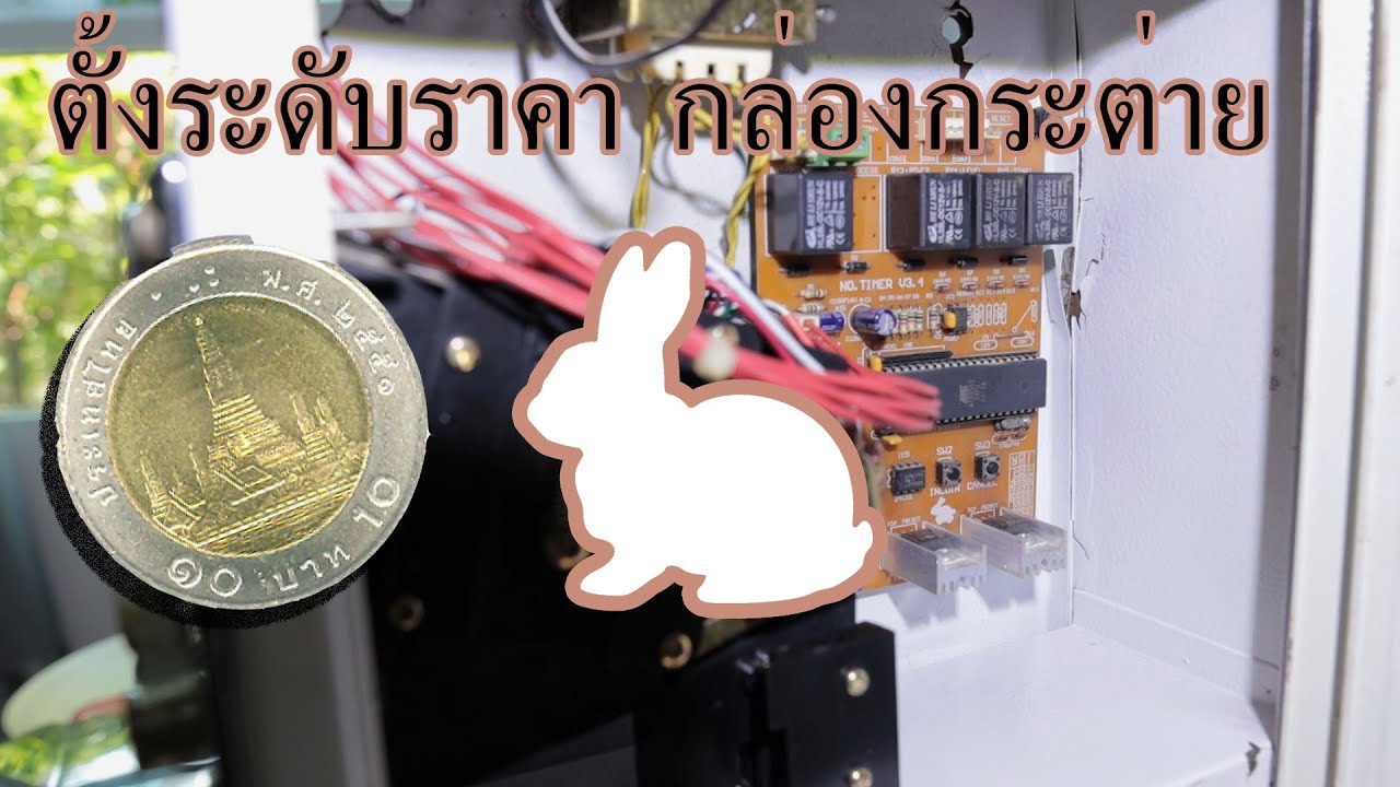 วิธีตั้งราคา กล่องหยอดเหรียญตรากระต่าย Ep.1