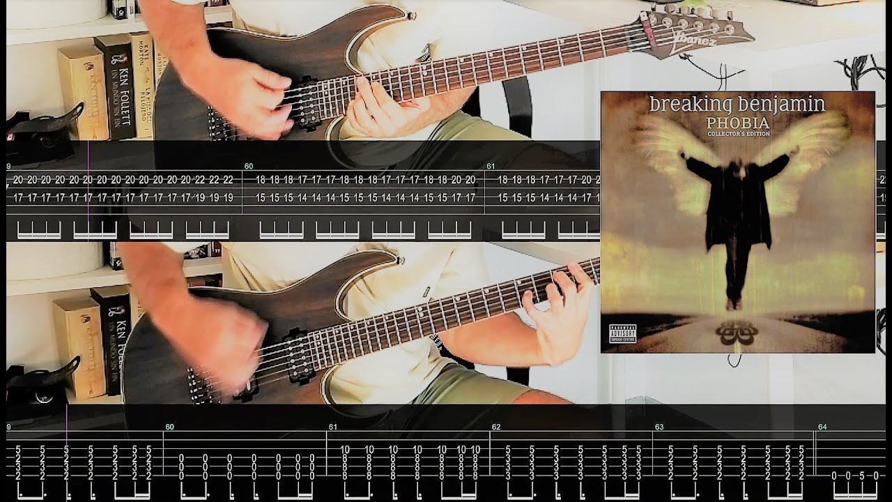 Breaking Benjamin - The Diary of Jane (Guitar cover with tabs and vocals)