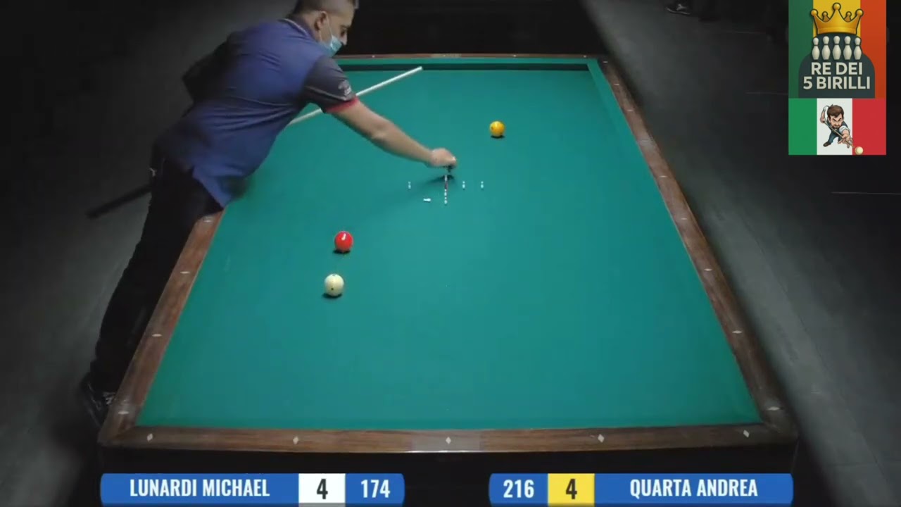 🎯 Gli ultimi colpi decisivi | Biliardo 5 Birilli – Finale 🇮🇹
