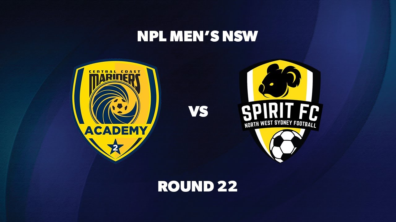NPL Men’s NSW Round 22: Central Coast Mariners FC v NWS Spirit FC