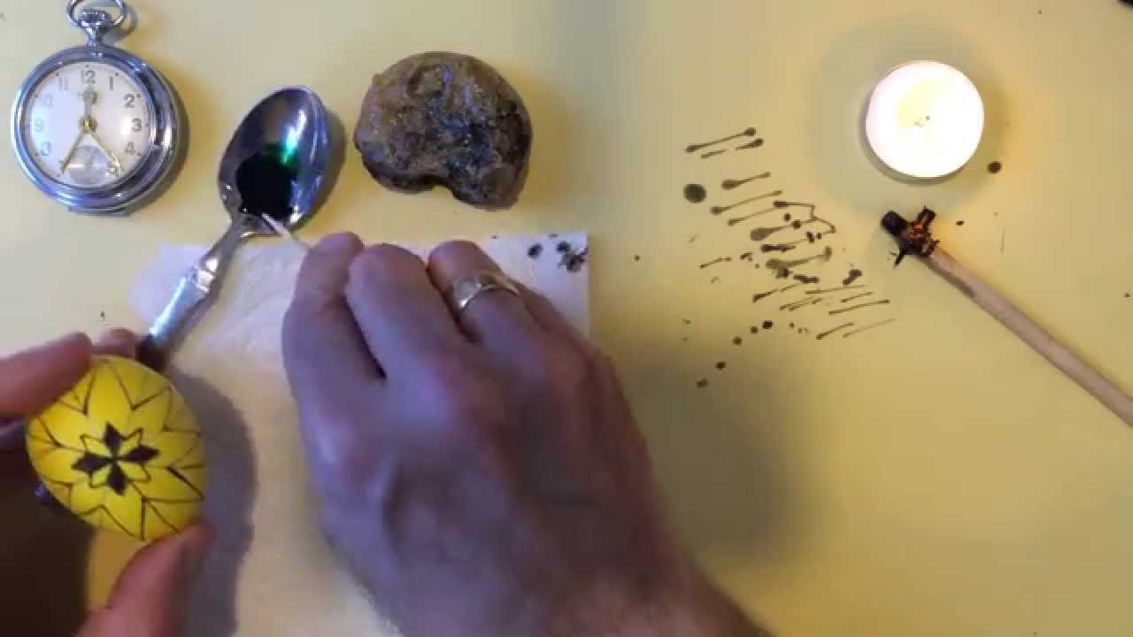 How to make a Pysanka