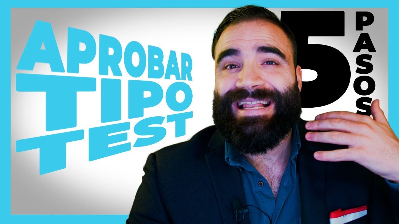 COMO APROBAR EXAMENES TIPO TEST PARA OPOSICIONES EN 5 SENCILLOS PASOS