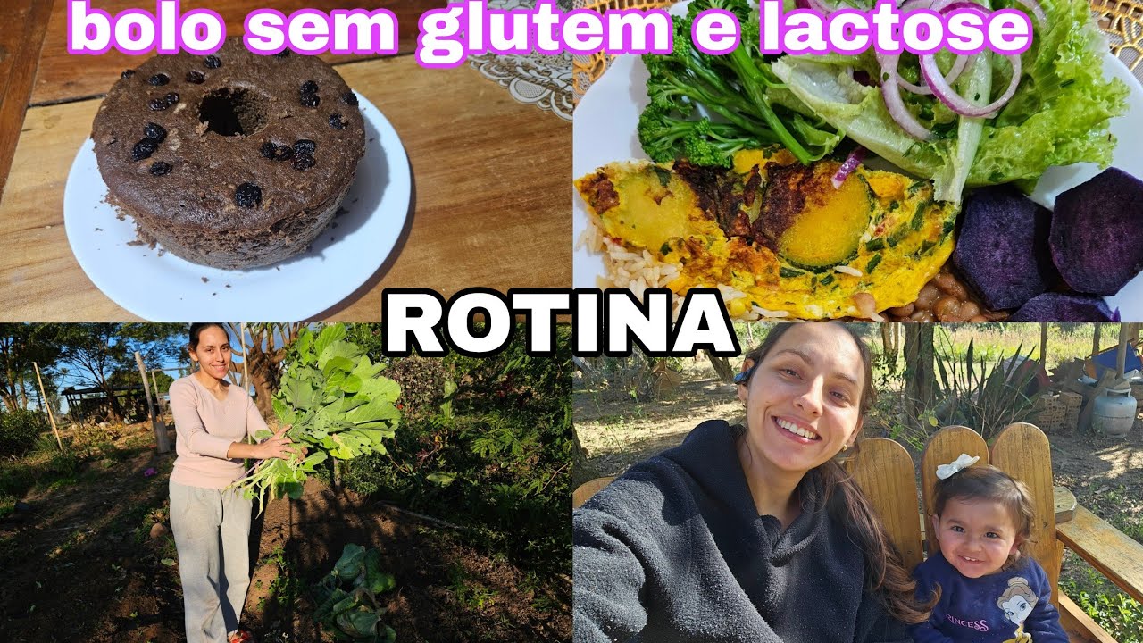ROTINA DO DIA ARRUMOMOS NOSSA MAQUINA LIMPEZA NO JARDIM/BOLO SEM GLUTEM E LACTOSE/PLANTANDO NA HORTA