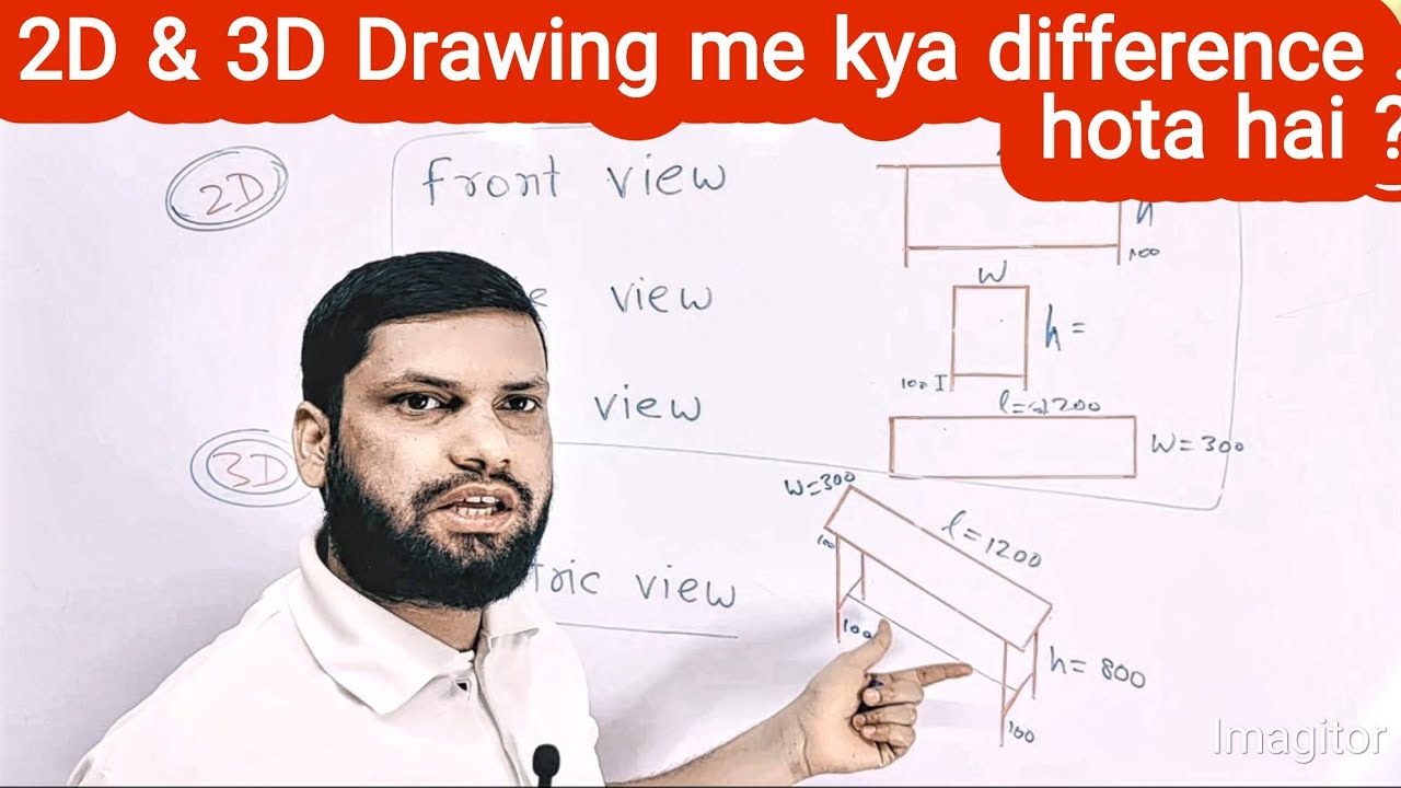 2D & 3D Drawing kaisa hota hai | #Piping training institute #8002065288 