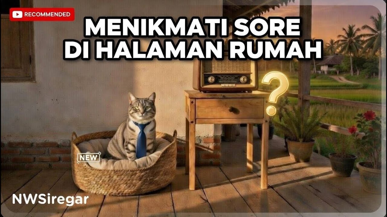 Sore di Halaman Rumah | Lagu Mellow Santai Temani Senja 😼🧶