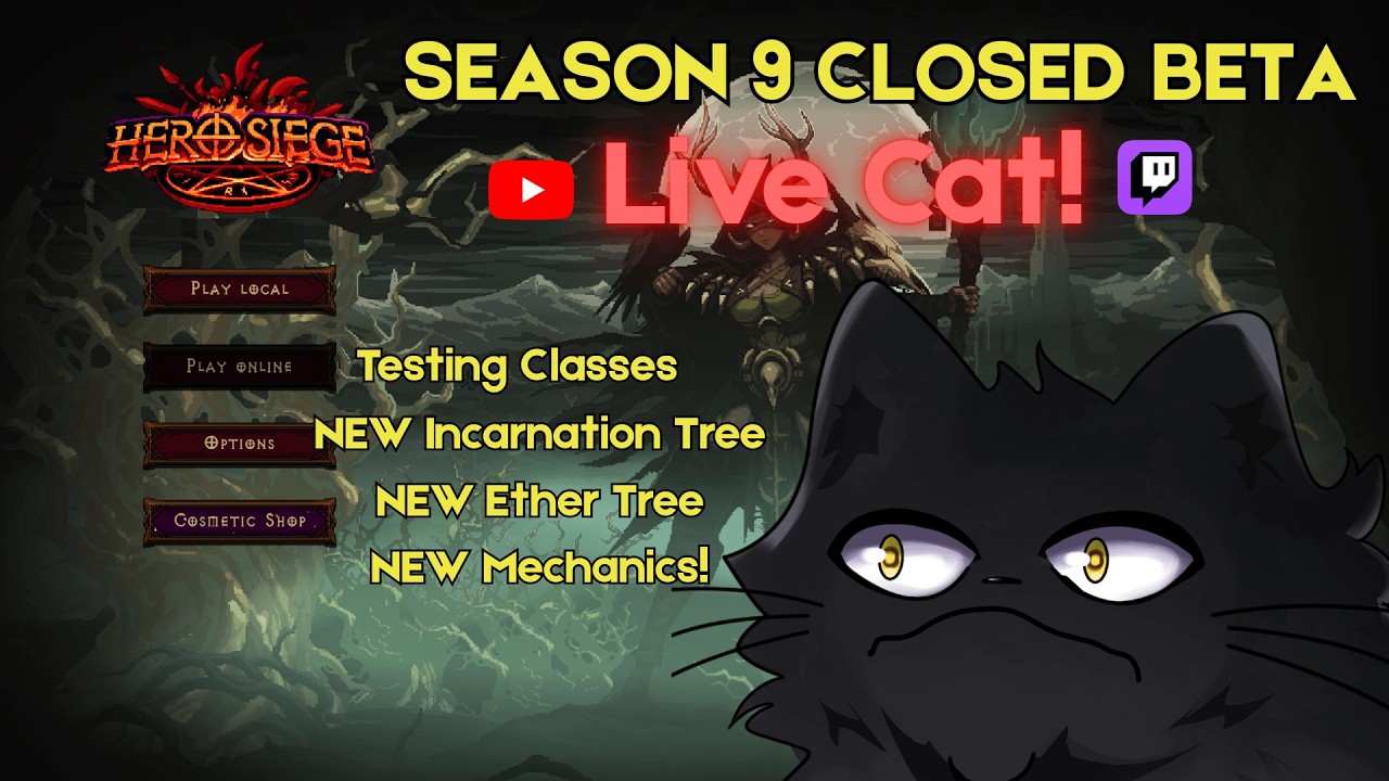 Hero Siege Season 9 Closed BETA - ILLU AND PROPHET TESTING