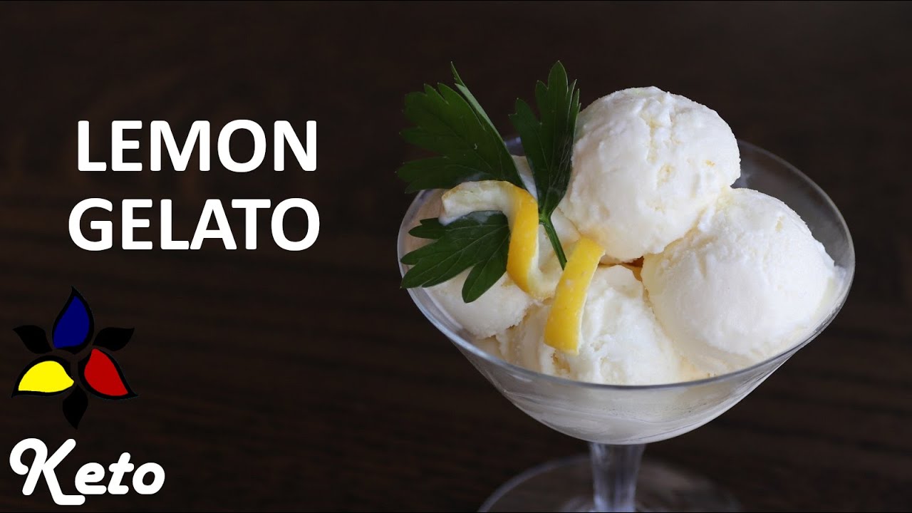 Lemon Gelato – итальянское мороженое без сахара