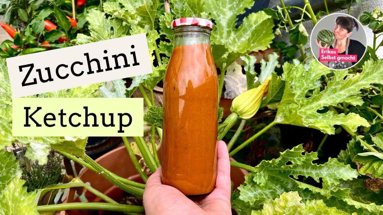  Zucchini in köstliches Ketchup verwandeln‼️