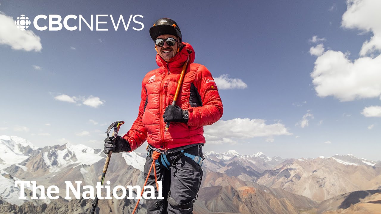 #TheMoment he climbed a mountain after being told he may never walk again