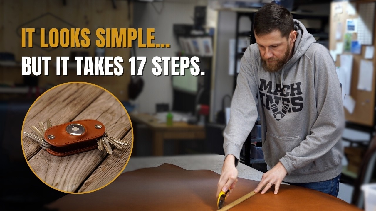 It Looks Simple But This AirTag Key Organizer Takes 17 Steps