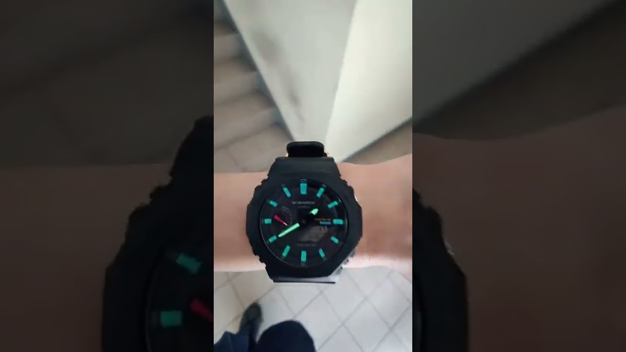 The G-shock GA-b2100 luminous