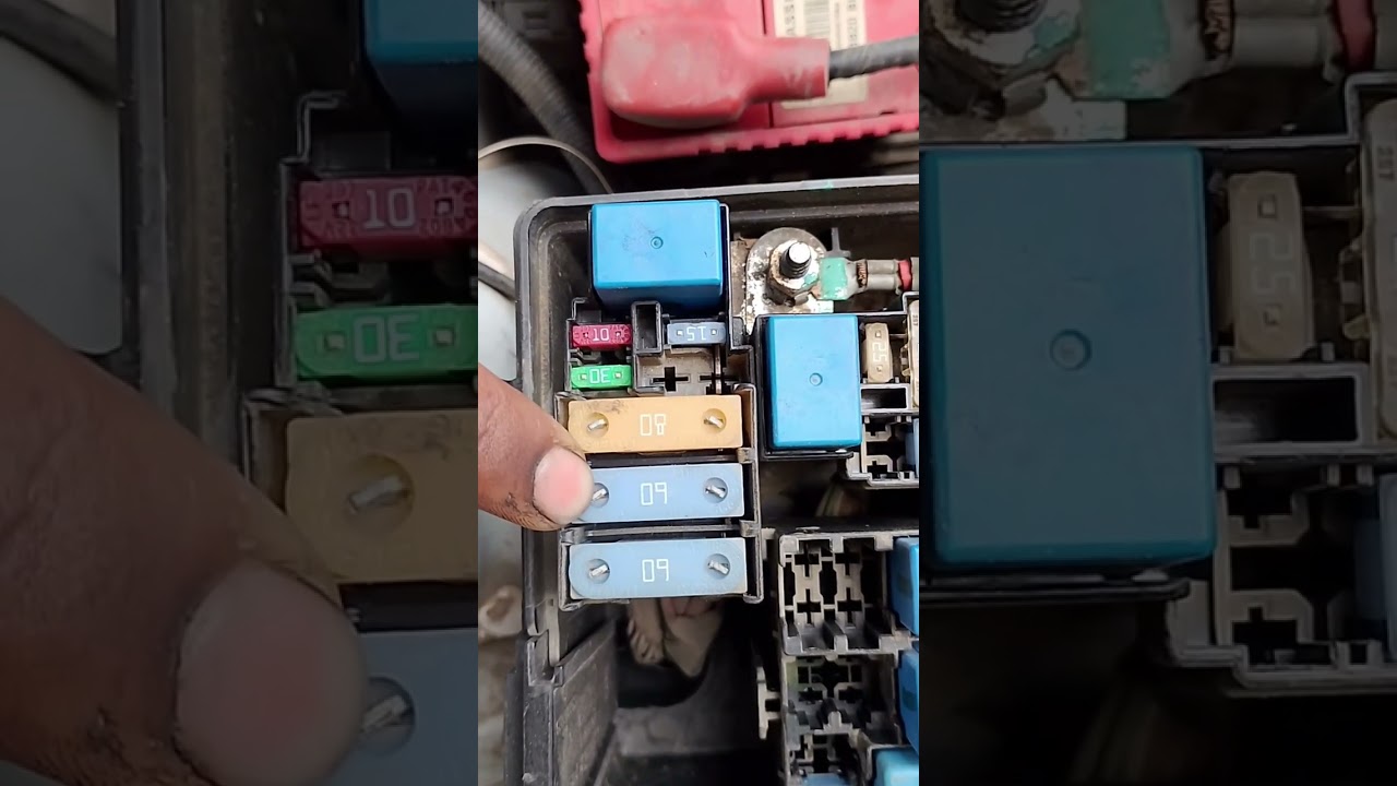 Renault kwid men fuse box information #