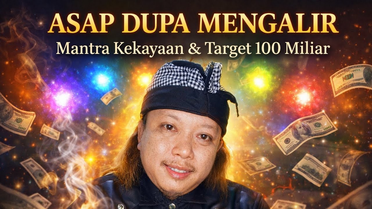 Asap Dupa Mengalir Mantra Kekayaan & Target 100 Miliar - Dengerin Lagu Ini Minimal 5x Sehari