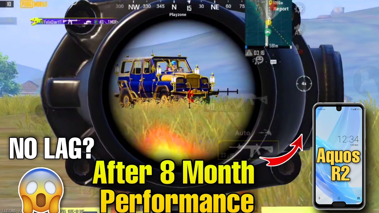 SHARP AQUOS R2 PERFORMANCE AFTER 8 MONTH | PUBG MOBILE PAKISTAN