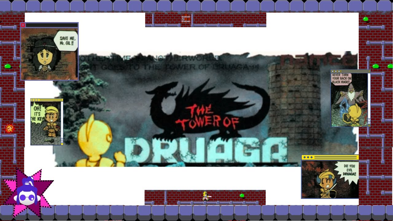 Playing Tower Of Druaga (with saves)