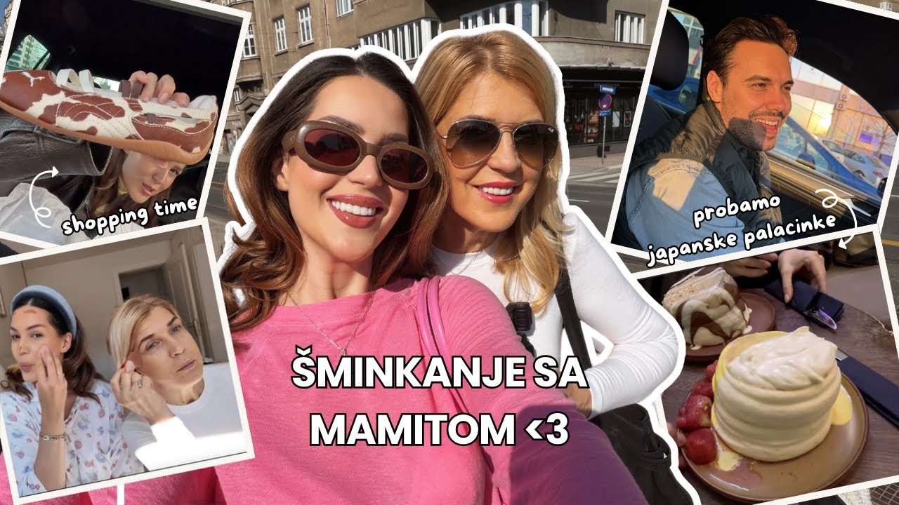 weekly vlog | šminkanje sa mamitom, Sarajevo ➡️ Beograd 🩷