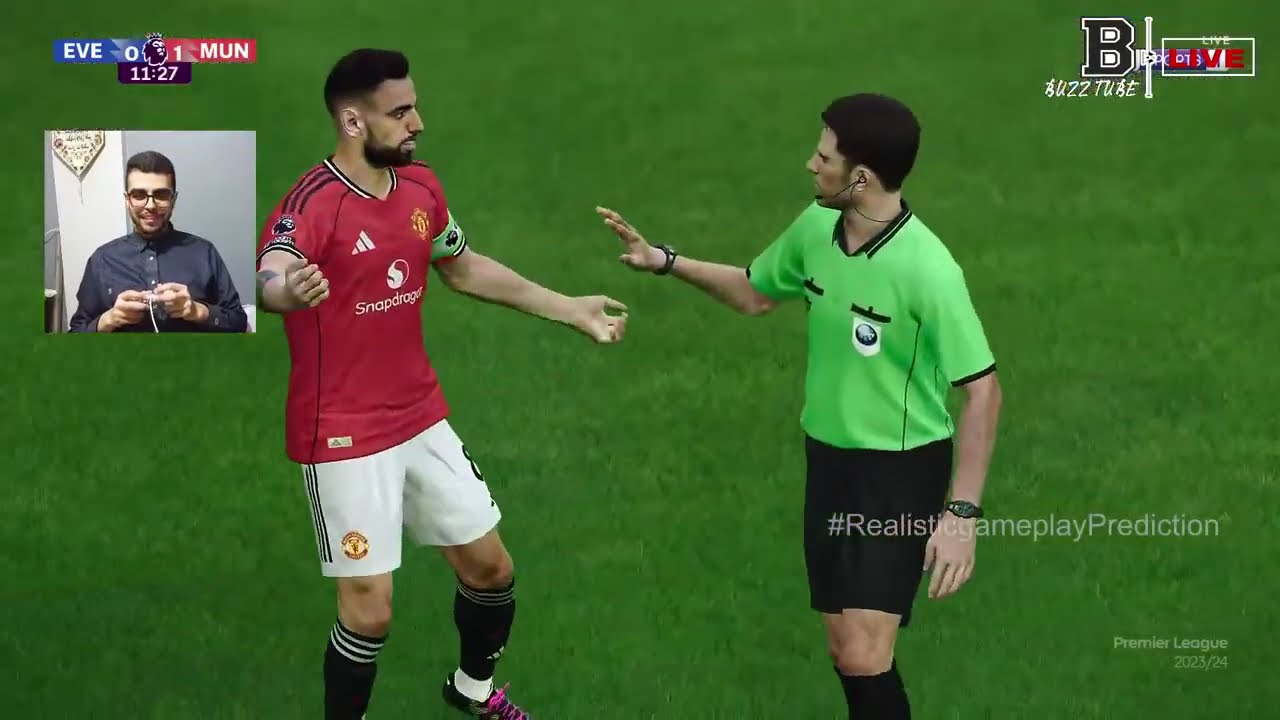🎮 Manchester United vs Everton | Premier League 2025/2026 | FULL MATCH SIMULATION | PES highlights 