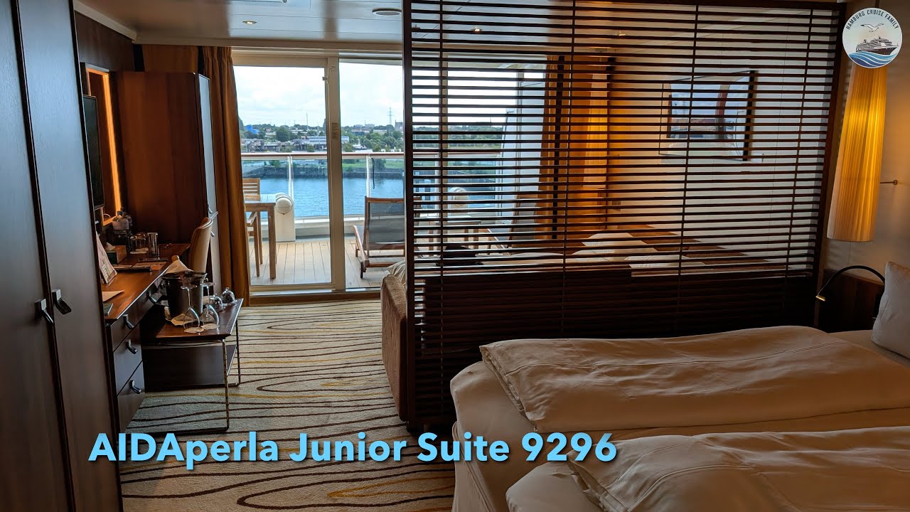 Kabinenrundgang AIDAperla 9296 (Junior Suite /JA)