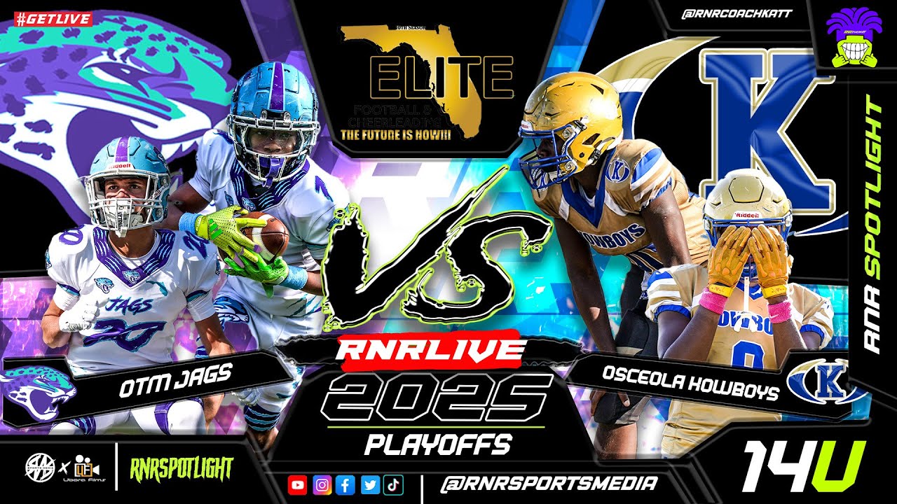 ПЛЕЙ-ОФФ | West Orlando Jags против Osceola Kowboys | RD1 FL Elite