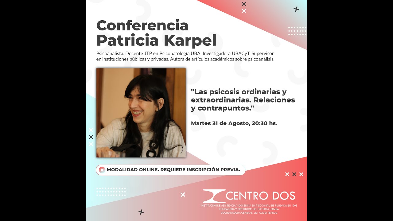 Conferencia Patricia Karpel - 